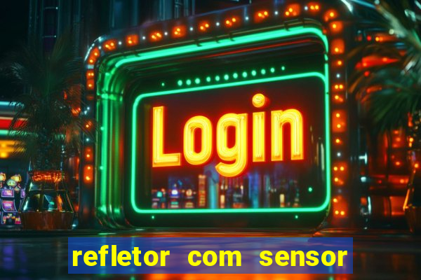 refletor com sensor noturno como instalar